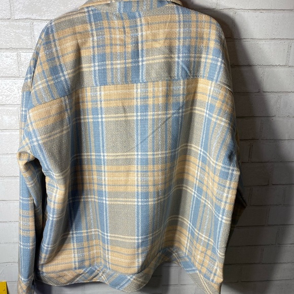 Boston Traders Size XXL Women’s Blue Shirt Trucker Jacket NWT Shacket - Picture 5 of 10